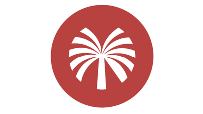 A picture of Glendale Community College's palm logo.