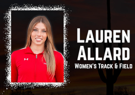 Lauren Allard, Female Scholar Athlete of the Year